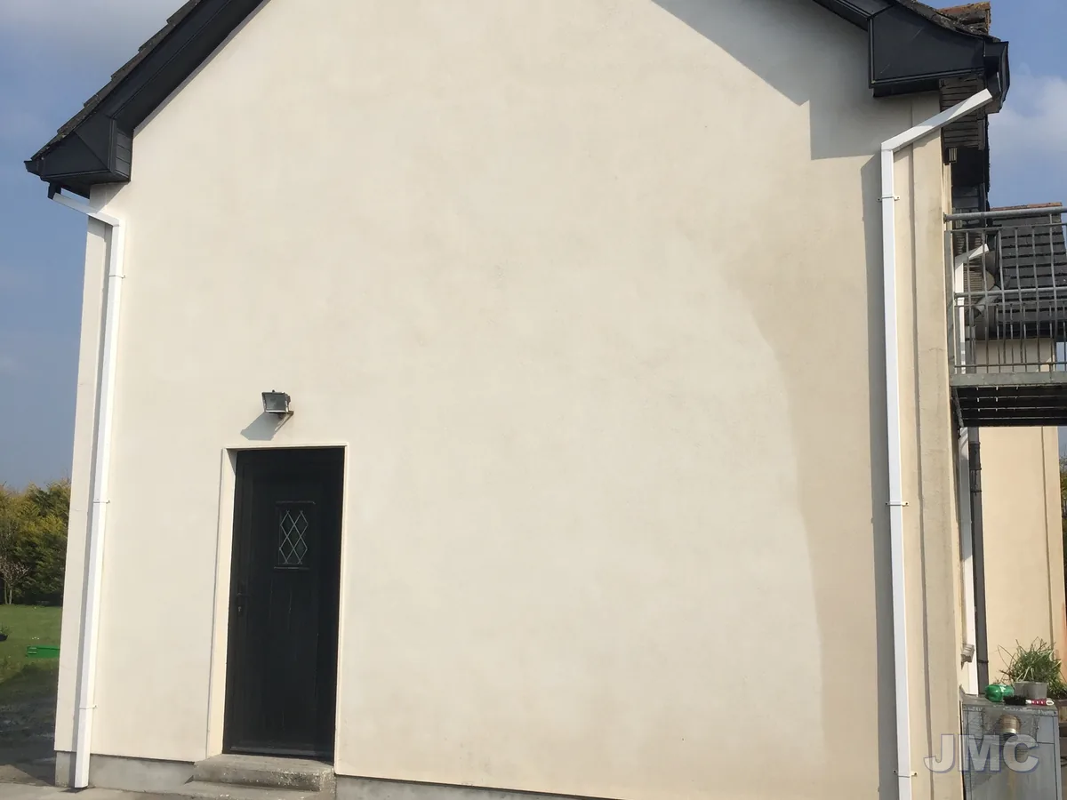 After: Gable end, back to clean render