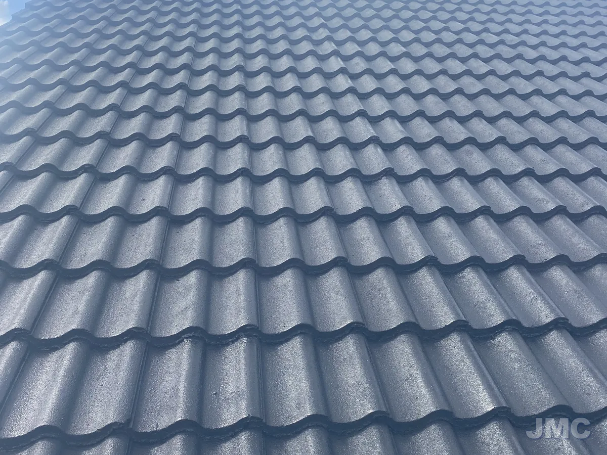 After: Tiles cleaned and coated