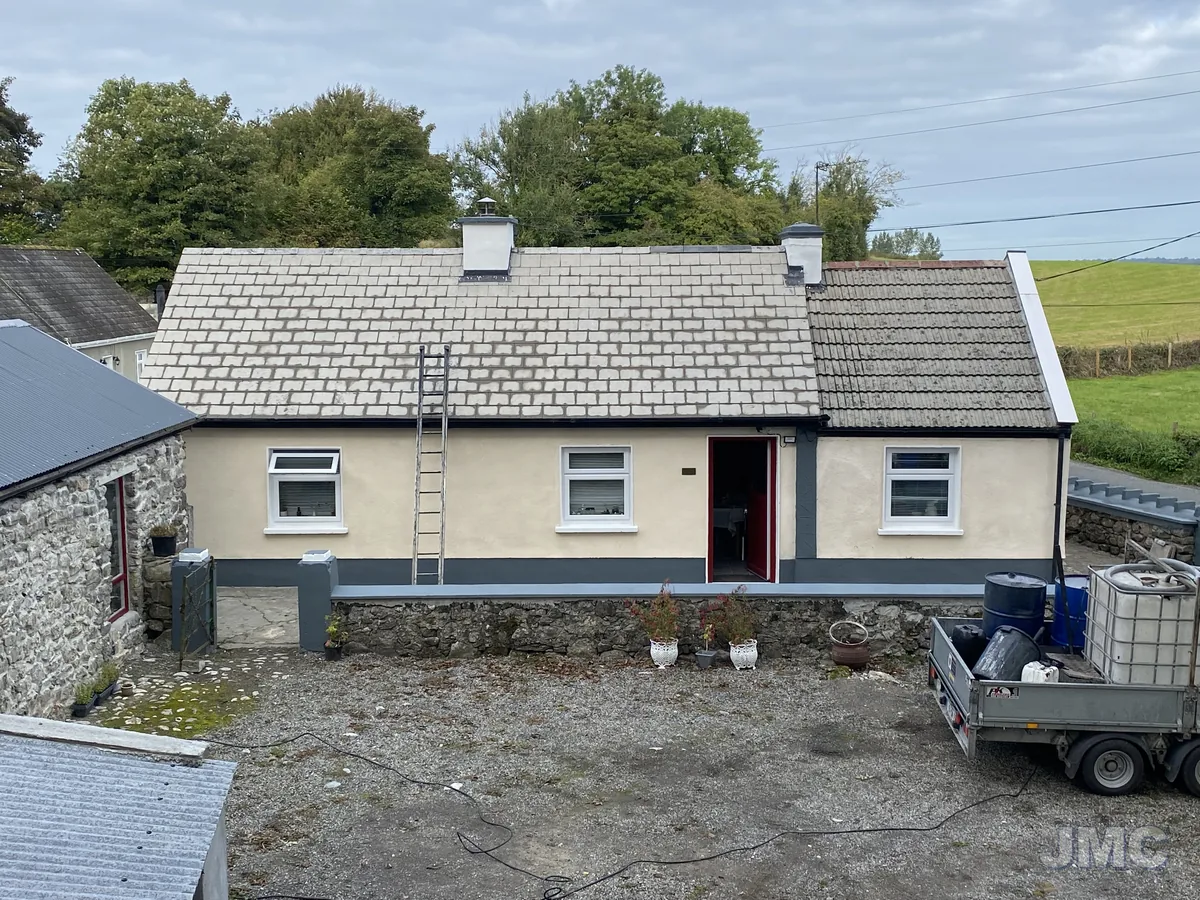 Before: Cottage roof sealed