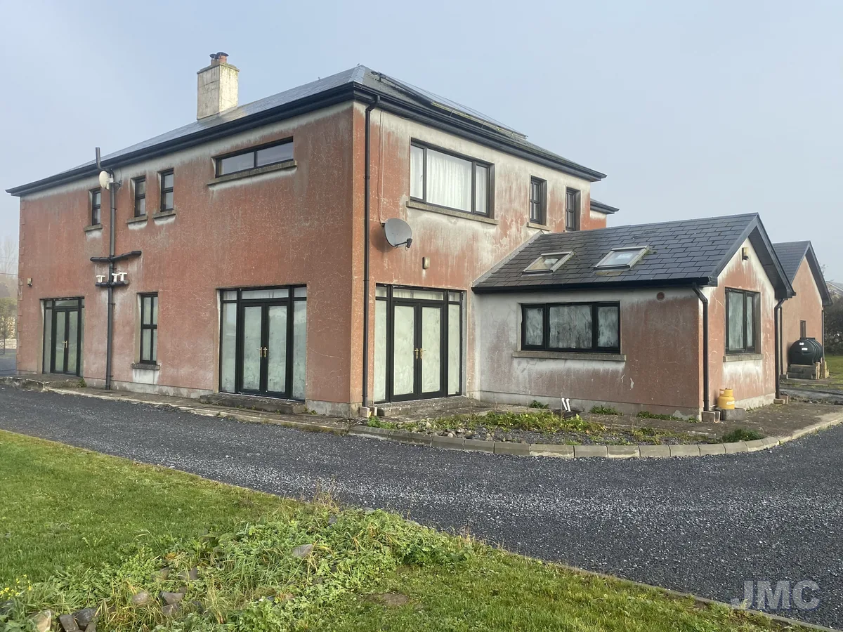 Before: Grey render, algae and dirt removed