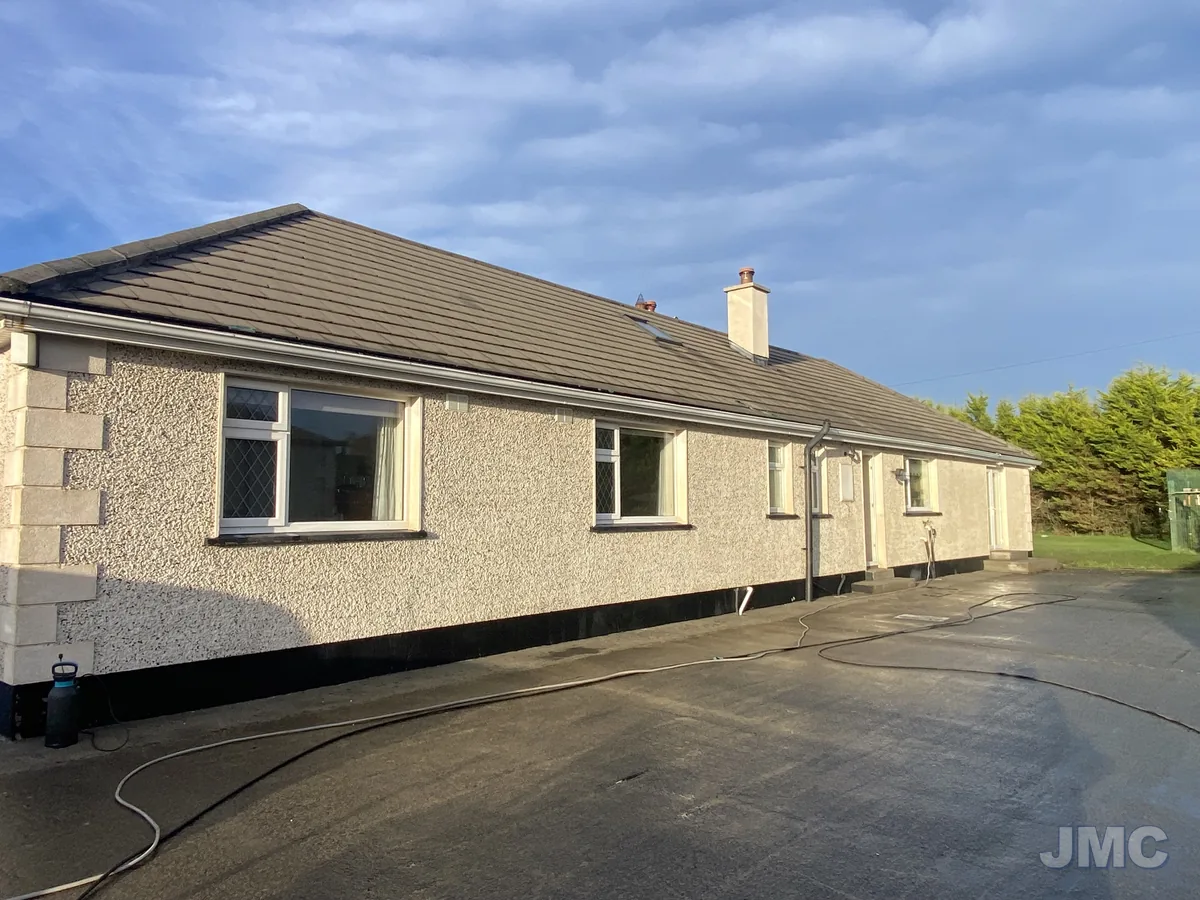 Before: Bungalow, fascia and dash cleaned