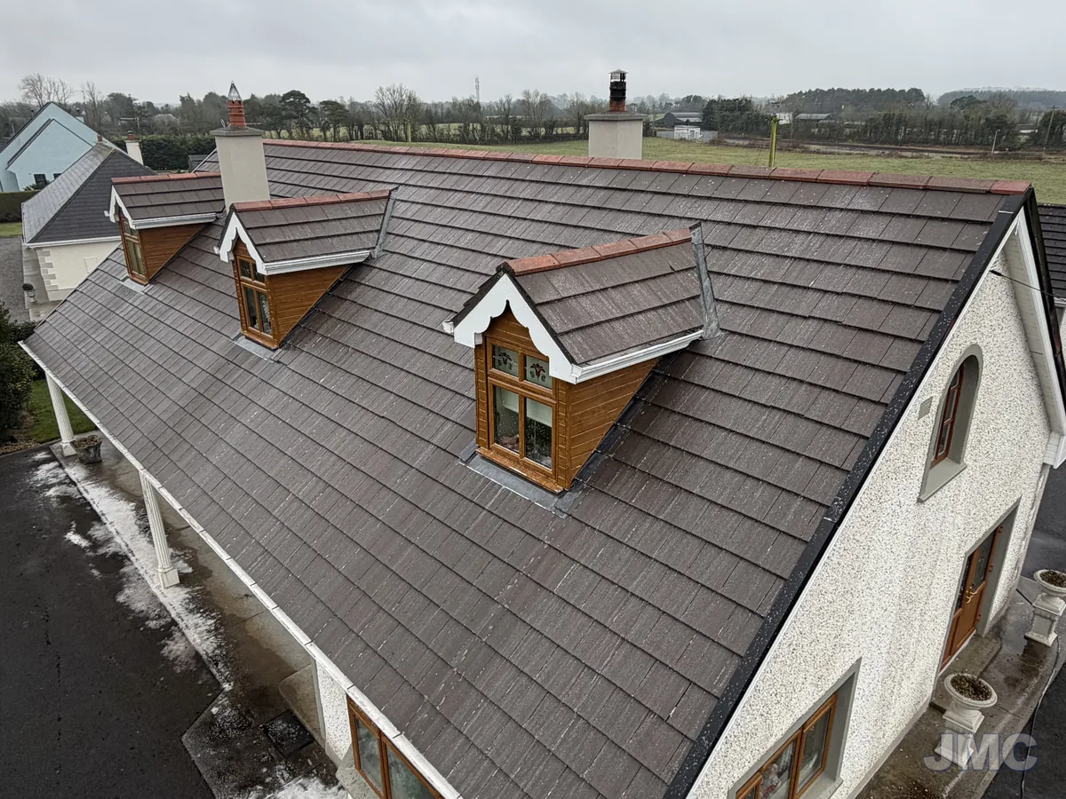 After: Dormer roof cleaned