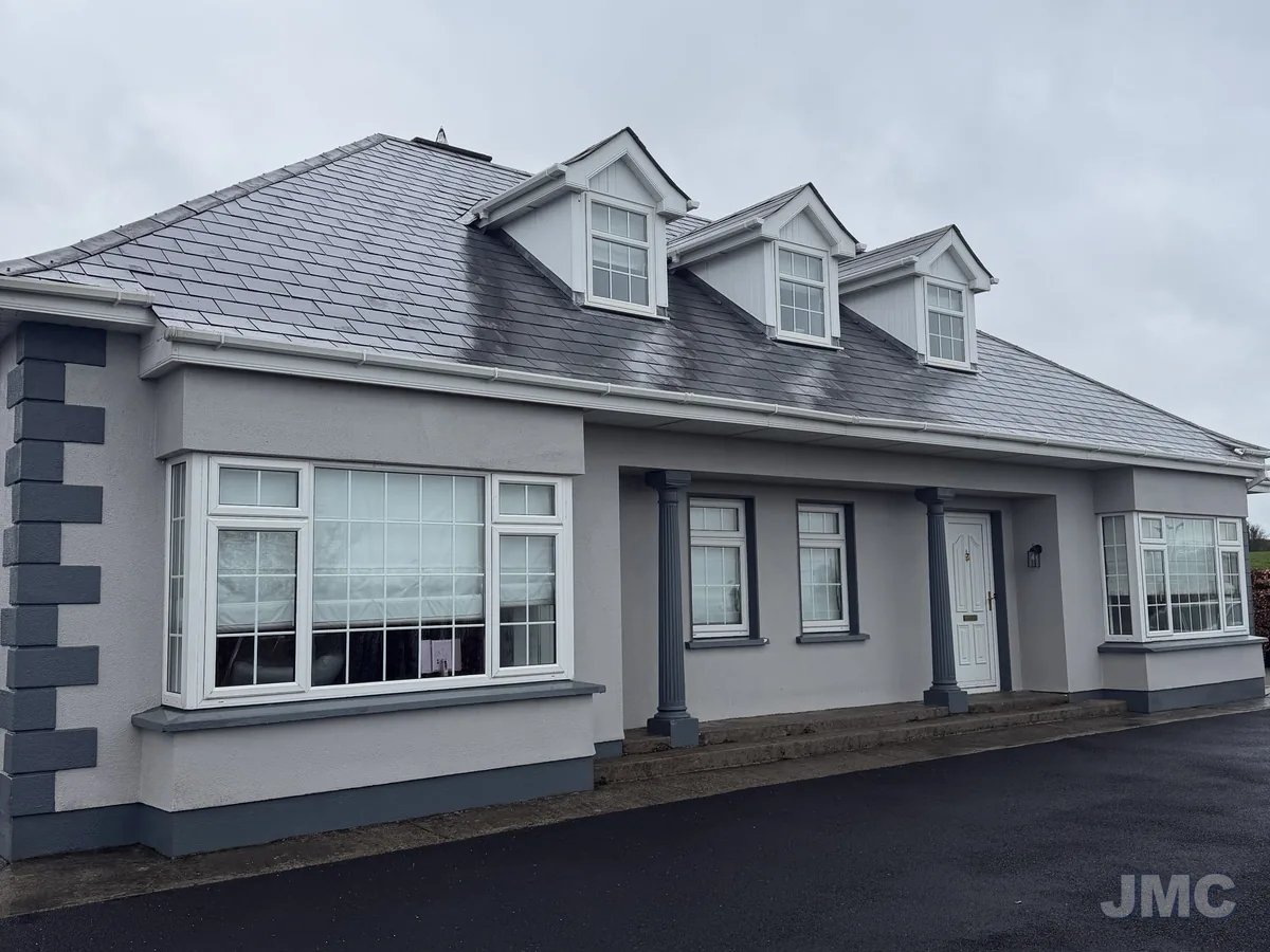After: Dormer bungalow, roof and walls
